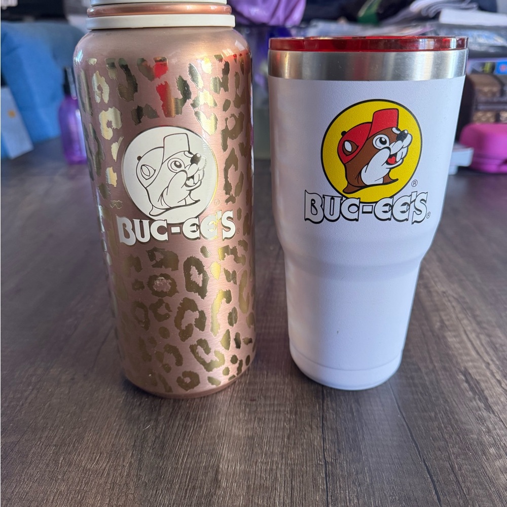 Bucees Travel Tumbler x 2